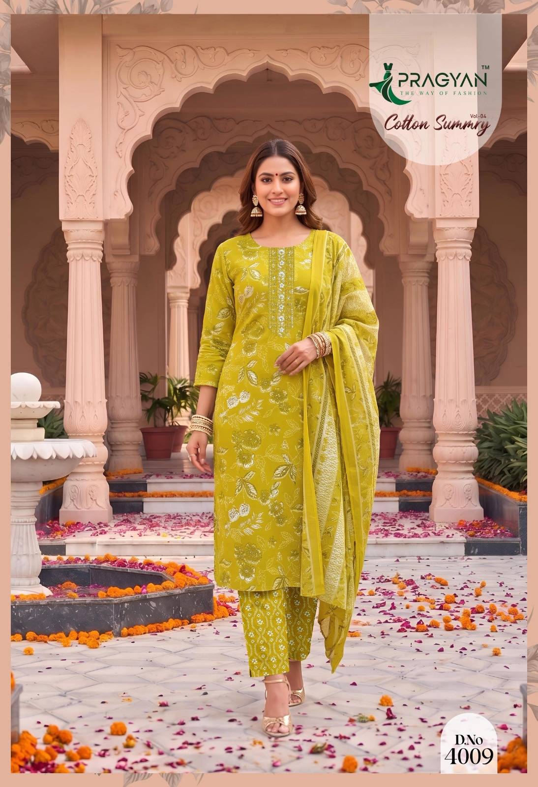 COTTON SUMMRY VOL 4 By PRAGYAN Designer Ethnic Wear Collection cotton Kurtis At Wholesale Price
